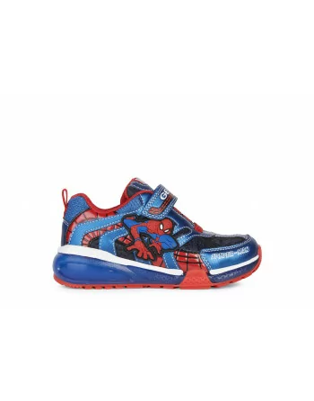 Sneackers con strappo Spiderman Bambino Geox J26FEB