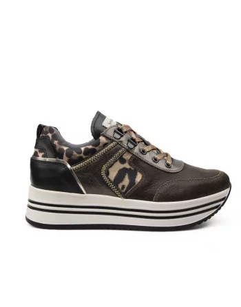 Sneakers Donna NeroGiardini I013291D Militare