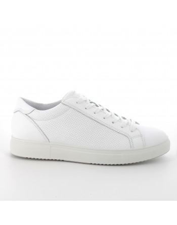 Stringata Uomo IGI&CO 3624000 in Pelle Bianco modello casual. calzature comode per tutte le Occasioni. Primavera-Estate 2023