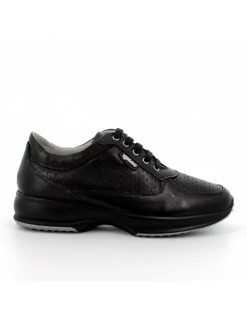 Sneakers Donna IGI&CO 3651000 in Pelle Nero modello casual. Calzature comode per tutte le occasioni Primavera-Estate 2023
