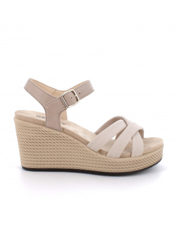 Sandali Donna IGI&CO 3674133 in Pelle Sabbia modello casual. Calzature comode per tutte le occasioni Primavera-Estate 2023
