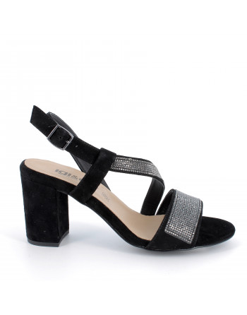 Sandali Donna IGI&CO 3692100 in Pelle Nero modello casual. Calzature comode per tutte le occasioni Primavera-Estate 2023