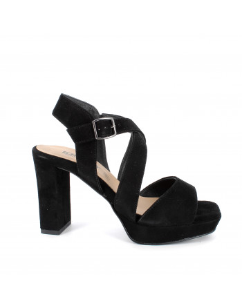 Sandali Donna IGI&CO 3693111 in Pelle Nero modello casual. Calzature comode per tutte le occasioni Primavera-Estate 2023