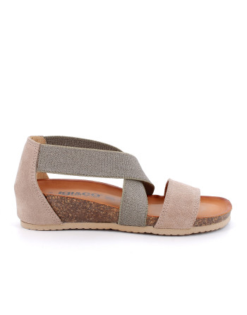 Sandali Donna IGI&CO 3696033 in Pelle Taupe modello casual. Calzature comode per tutte le occasioni Primavera-Estate 2023