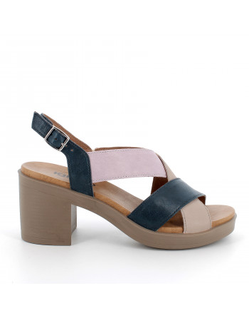 Sandali Donna IGI&CO 3676000 in Pelle Navy modello casual. Calzature comode per tutte le occasioni Primavera-Estate 2023