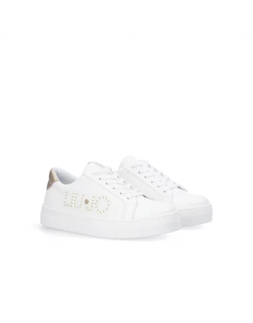 Sneakers Donna LiuJo in Pelle Bianco 4A3703EX097 Alicia 506