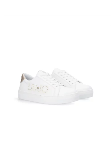 Sneakers Donna LiuJo in Pelle Bianco 4A3703EX097 Alicia 506