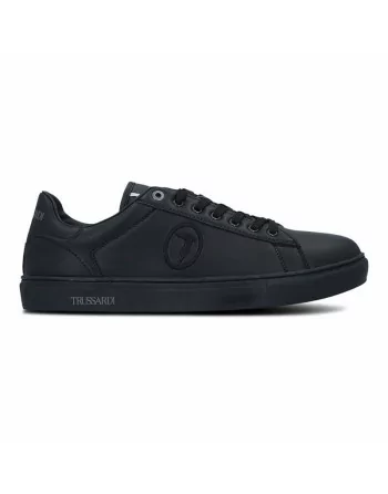 77A00336 Sneackers Uomo Trussardi Pelle Black