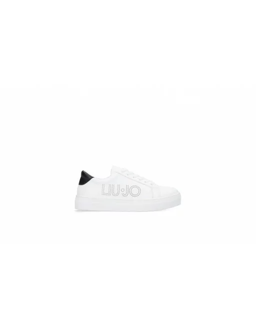 Sneakers Donna LiuJo in Pelle Bianco 4A3705EX014 Alicia 508