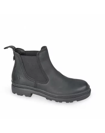 Stivaletti Uomo Valleverde 36886 in Pelle Nero o Marrone modello casual. Calzature comode. Autunno Inverno