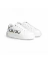 Sneakers Donna Liu-jo Kylie 22 BF3127PX077 in Pelle White modello casual. Sneakers casual