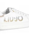 Sneakers Donna Liu-jo Kylie 22 BF3127PX077 in Pelle White modello casual. Sneakers casual