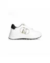 Sneakers Donna Liu-jo Amazing 20 BF3087EX207 in Pelle White e Black modello casual. Sneakers casual