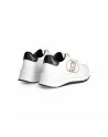 Sneakers Donna Liu-jo Amazing 20 BF3087EX207 in Pelle White e Black modello casual. Sneakers casual