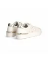 Sneakers Donna Liu-jo Silvia 92 BF3041EX191 in Pelle Beige o Marrone Stringata casual con logo in rilievo e logo