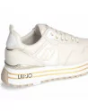 Sneakers Donna Liu-jo Maxi Wonder BF3003PX215 in Pelle Milk modello casual. Sneakers casual