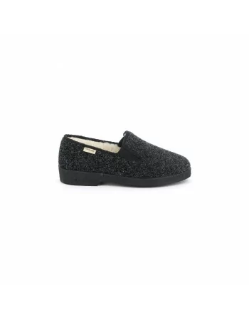 Ciabatta Uomo Grunland 0011 in Feltro Nero o Navy Ciabatte riposanti per un confort assoluto.