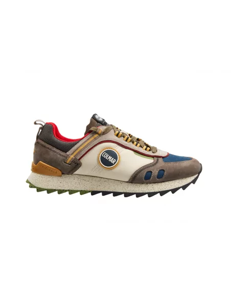 Sneakers Uomo Colmar Travis Sport Division in Camoscio Confort ed eleganza per le tue running