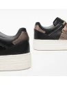 Sneakers Donna NeroGiardini I308412D in Pelle Nero o Brown modello casual. Autunno Inverno 2023