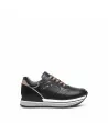 Sneakers Donna NeroGiardini I308390D in Pelle Nero modello casual. Autunno Inverno 2023