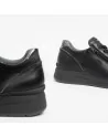 Sneakers Donna NeroGiardini I308370D in Pelle Nero modello casual. Autunno Inverno 2023