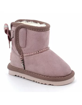 Stivaletto Bambina Grunland 0362 Camoscio Glicine modello casual. Una calzatura comoda adatta per tutte le Occasioni