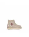 Stivaletto Bambina NeroGiardini I322561F Pelle Beige modello casual