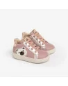 Sneakers Bambina NeroGiardini I322537F Pelle Rosa o Osso modello casual