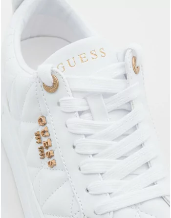 Sneakers Donna Guess Modello GEAELE 12 Bianco