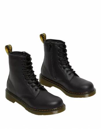 Anfibio Dr.Martens 1460Y Modello Delaney 8 Fori per ragazzi 21975001 Nero