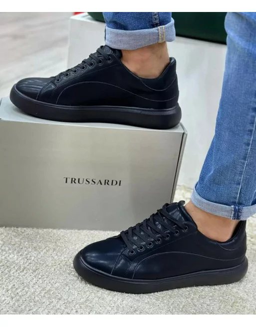 Sneakers Uomo Trussardi 77A00537 in Pelle