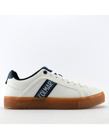 Bradbury Squad Sneackers Uomo Colmar Tessuto White-Petrol o Black