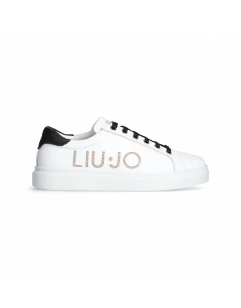 Sneakers Donna Liu-jo 4A4709P0062 in Pelle White modello casual