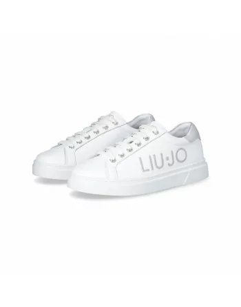 Sneakers Donna Liu-jo 4A4709PX468 in Pelle White modello casual