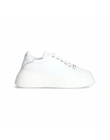 Sneakers Donna Liu-jo 4A4717P0062 in Pelle White o Butter modello casual.