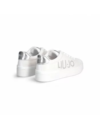 Sneakers Donna Liu-jo BA4035TX069 in Pelle White modello casual