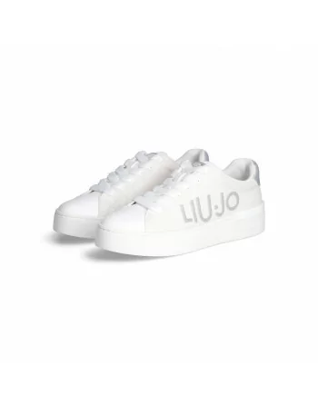 Sneakers Donna Liu-jo BA4035TX069 in Pelle White modello casual