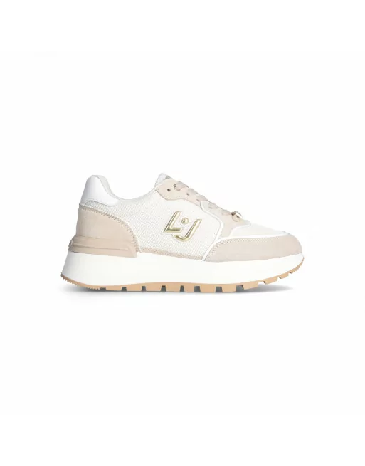 Sneakers Donna Liu-jo BA4005PX380 in Camoscio Sand o Loft modello casual.