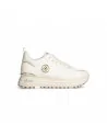 Sneakers Donna Liu-jo BA4053PX030 in Pelle Ivory o White o Black modello casual