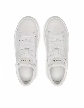 Sneakers Donna Guess modello Marilyn FL6MRI LEA12 Bianco