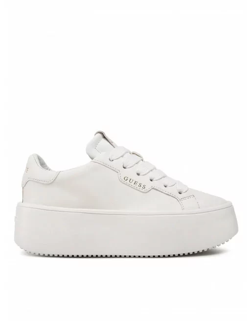 Sneakers Donna Guess modello Marilyn FL6MRI LEA12 Bianco