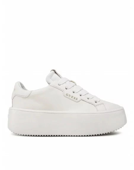 Sneakers Donna Guess modello Marilyn FL6MRI LEA12 Bianco