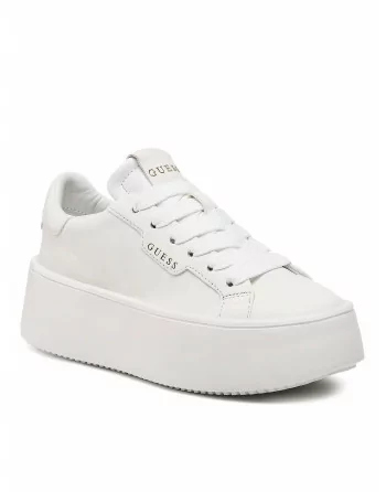 Sneakers Donna Guess modello Marilyn FL6MRI LEA12 Bianco