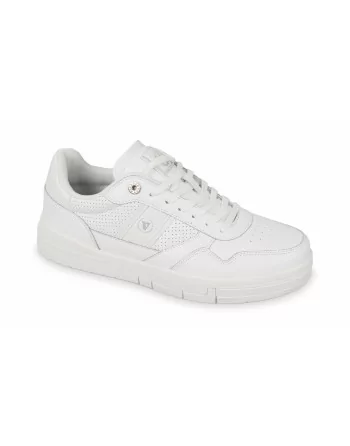 Sneakers Uomo Valleverde 38800 in Pelle Bianco modello casual. Calzature comode