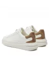 Sneakers Donna Guess in pelle Bianco BFALI12 con logo in rilievo