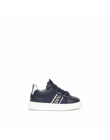 I023922M Sneakers Bambino NeroGiardini Pelle Blu o Bianco