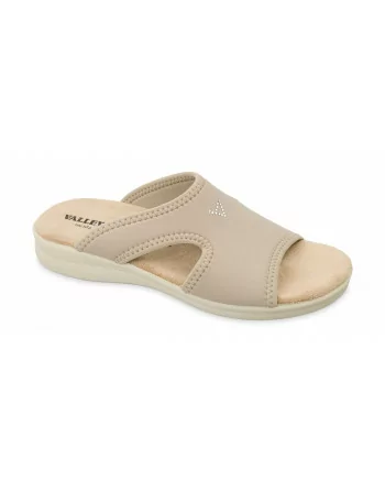 Sandali Donna Valleverde 25321 in Elastico Rosso o Blu o Nero modello casual. Calzature comode