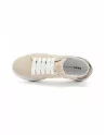 Sneakers Donna Frau 39D0 in Camoscio Beige con applicazioni