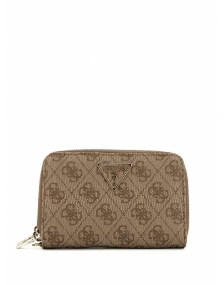 Portafoglio Donna Guess modello LAUREL Cuoio o Beige
