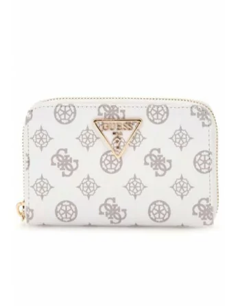 Portafoglio Donna Guess modello LAUREL Bianco o Marrone